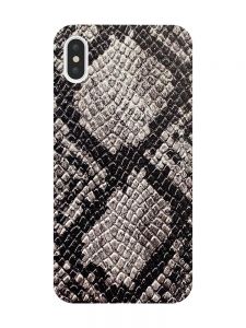 Захисна плівка Шкіра пітона (сіра) на задню панель для iPhone XS Max
