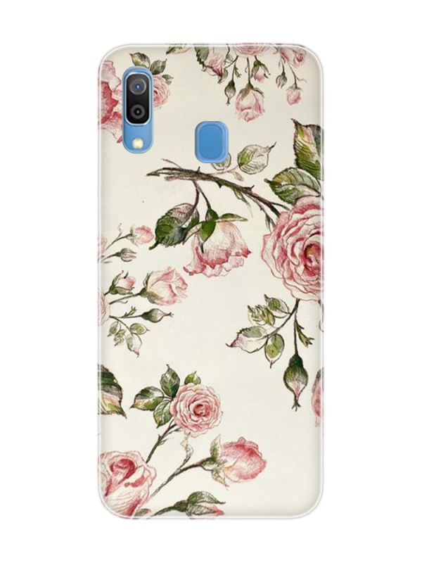 Захисна плівка Троянди на задню панель для Samsung A30 (2019) A305/А20 (2019) А205