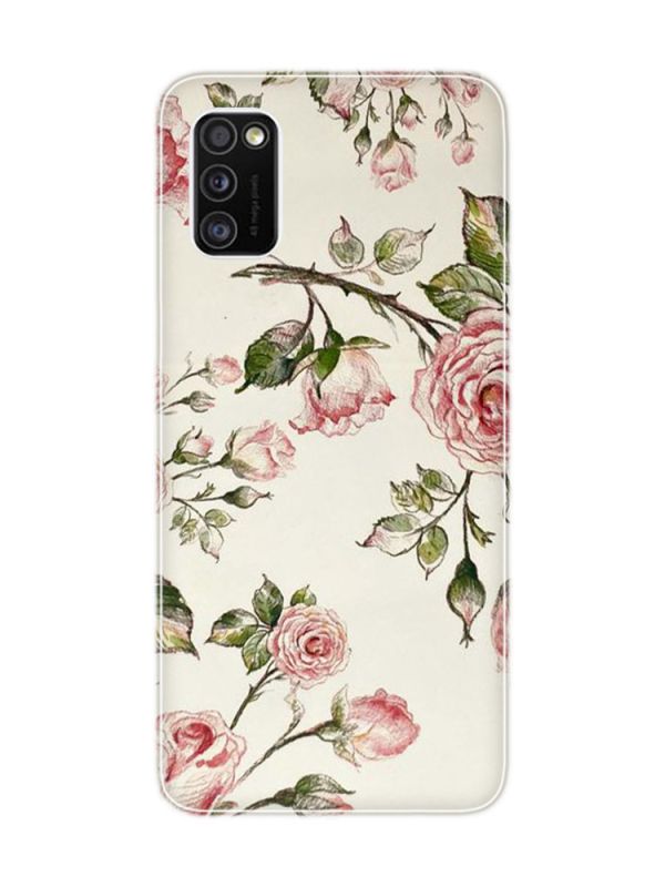 Захисна плівка Троянди на задню панель для Samsung A41