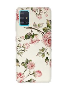 Захисна плівка Троянди на задню панель для Samsung A51 (2020)/A515