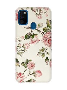 Захисна плівка Троянди на задню панель для Samsung M30s/М21