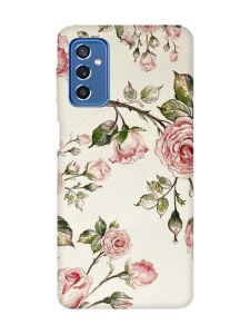 Захисна плівка Троянди на задню панель для Samsung M52 2021 (M526)