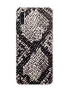 Захисна плівка Шкіра пітона (сіра) на задню панель для Samsung A50 (2019)/A505