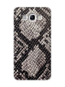 Захисна плівка Шкіра пітона (сіра) на задню панель для Samsung J7 (2016)/J710