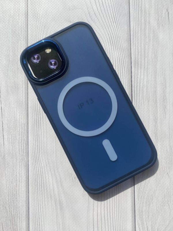 Матовий чохол Soft Touch на iPhone iPhone 13 (6.1) із підтримкою MagSafe