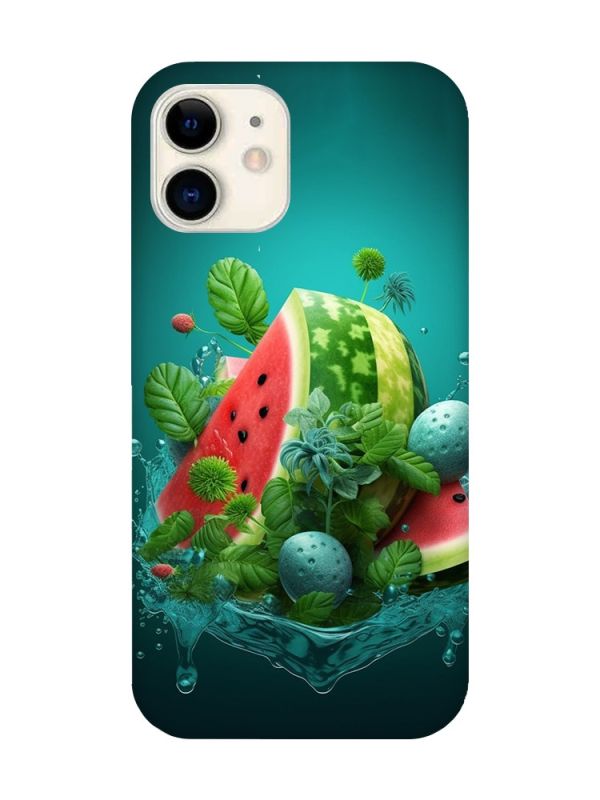 Чохол на iPhone 12 mini :: Кавунова фантазія (принт 337)
