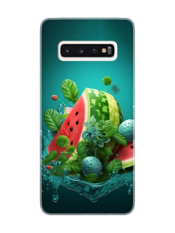 Чохол на Samsung Galaxy S10 :: Кавунова фантазія (принт 337)