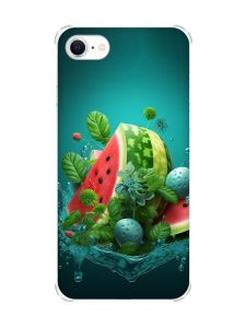 Чохол з потовщеними кутами на iPhone 7/ 7s/ 8/ 8s :: Кавунова фантазія (принт 337)