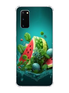 Чохол із потовщеними кутами на Samsung Galaxy S20 Plus :: Кавунова фантазія (принт 337)