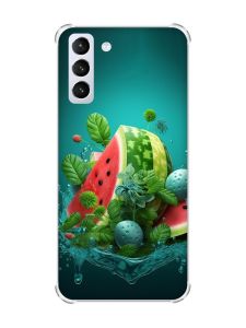 Чохол з потовщеними кутами на Samsung Galaxy S21 (G991) :: Кавунова фантазія (принт 337)