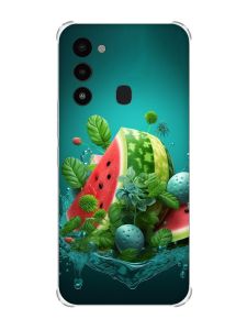 Чохол з потовщеними кутами на TECNO Spark Go 2022 :: Кавунова фантазія (принт 337)