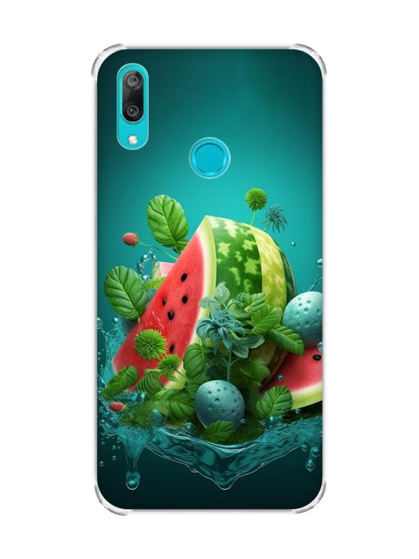 Чохол з потовщеними кутами Huawei Y7 2019/Y7 prime 2019 :: Кавунова фантазія (принт 337)