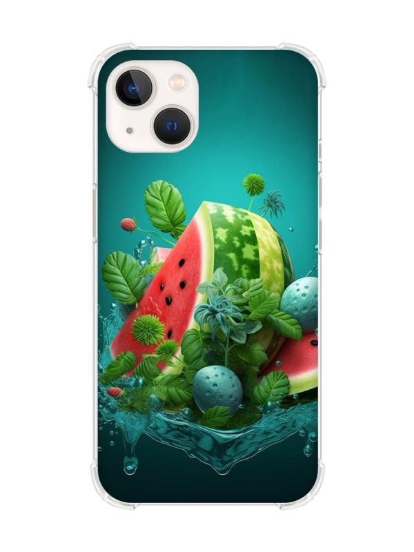 Чохол із потовщеними кутами на iPhone 14 Plus :: Кавунова фантазія (принт 337)