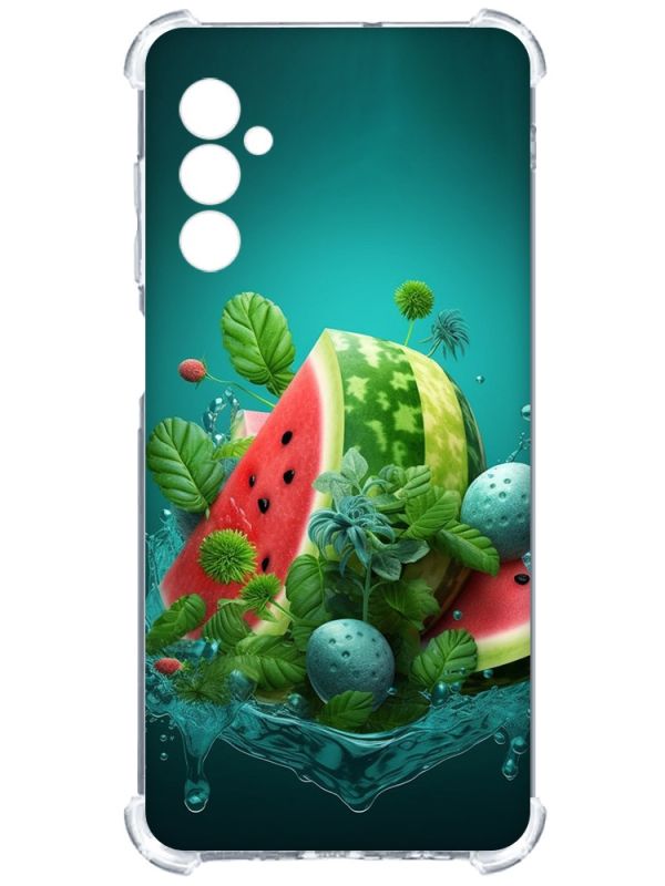 Чохол з потовщеними кутами на Samsung Galaxy A14 5G :: Кавунова фантазія (принт 337)