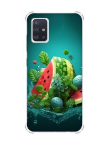 Чохол з потовщеними кутами на Samsung Galaxy A71/A715 :: Кавунова фантазія (принт 337)