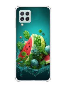 Чохол з потовщеними кутами на Samsung Galaxy M32/A22/M22 4G :: Кавунова фантазія (принт 337)