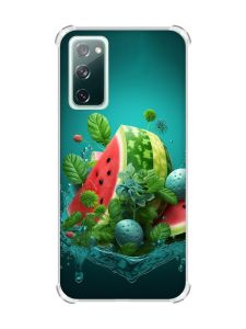 Чохол з потовщеними кутами на Galaxy S20 FE :: Кавунова фантазія (принт 337)