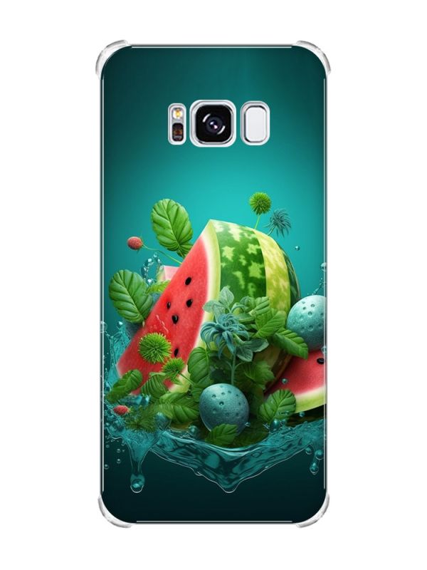 Чохол з потовщеними кутами на Samsung Galaxy S8 :: Кавунова фантазія (принт 337)