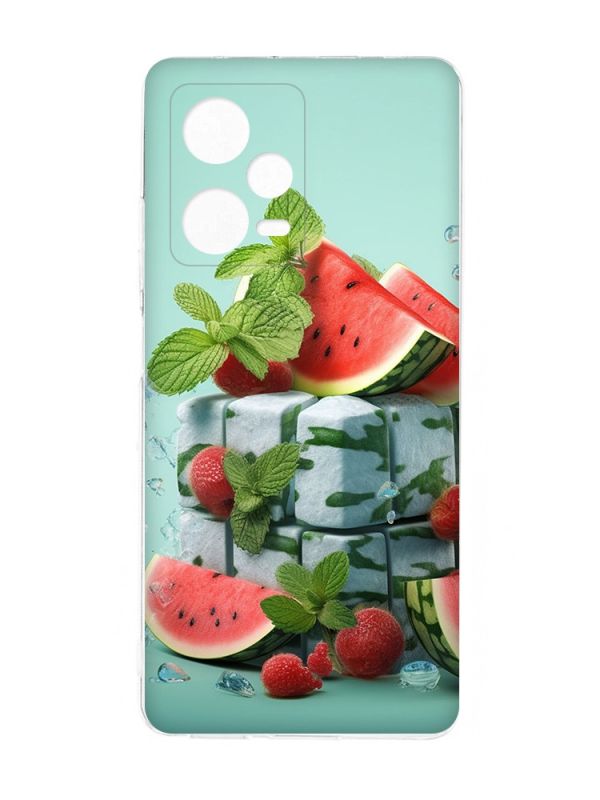 Чохол на Xiaomi Redmi Note 12 Pro 5G :: Кавунова свіжість (принт 338)