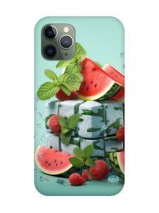 Чохол на iPhone 12 / 12 Pro :: Кавунова свіжість (принт 338)