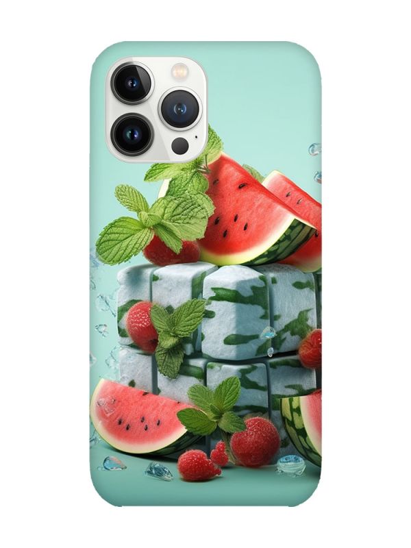 Чохол із захистом камери на iPhone 14 Pro :: Кавунова свіжість (принт 338)