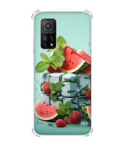 Чохол з потовщеними кутами для Xiaomi Mi 10T/Mi 10T Pro :: Кавунова свіжість (принт 338)