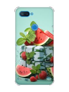 Чохол із потовщеними кутами на Xiaomi Mi 8 Lite :: Кавунова свіжість (принт 338)