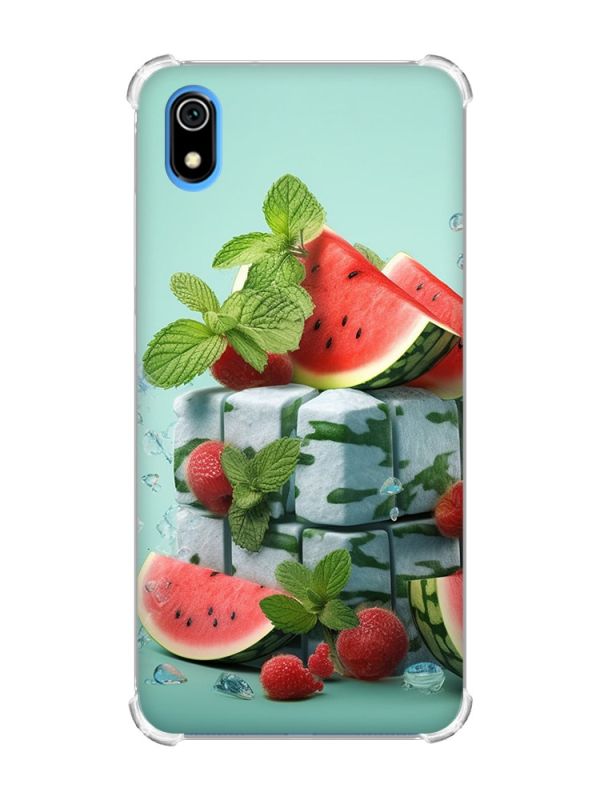 Чохол з потовщеними кутами для Xiaomi Redmi 7A :: Кавунова свіжість (принт 338)
