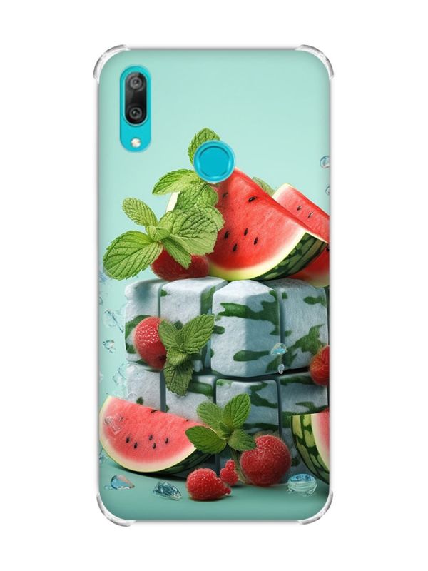 Чохол з потовщеними кутами Huawei Y7 2019/Y7 prime 2019 :: Кавунова свіжість (принт 338)