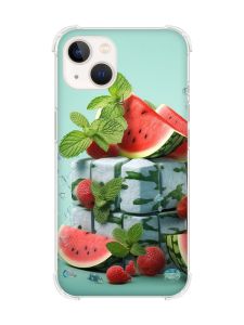 Чохол із потовщеними кутами на iPhone 14 Plus :: Кавунова свіжість (принт 338)