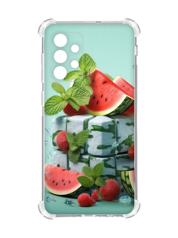 Чохол із потовщеними кутами на Oppo A72 5G :: Кавунова свіжість (принт 338)