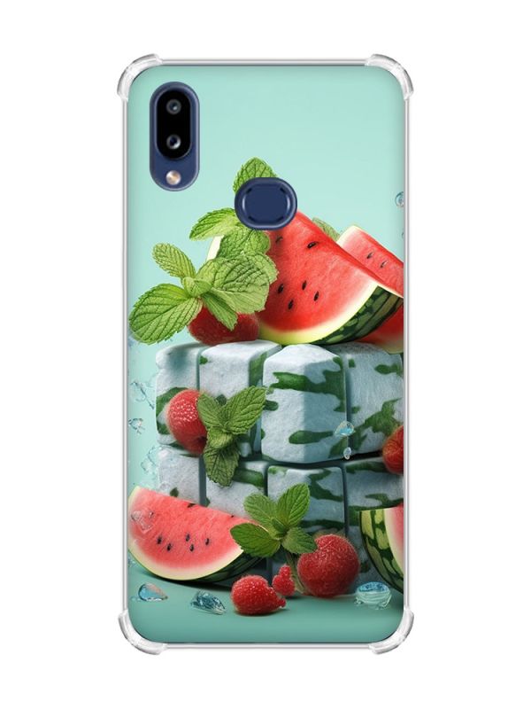 Чохол з потовщеними кутами на Samsung Galaxy A10s (A107) :: Кавунова свіжість (принт 338)