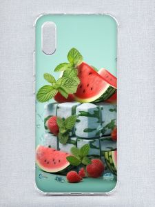Чохол з потовщеними кутами на Xiaomi Redmi 9A :: Кавунова свіжість (принт 338)