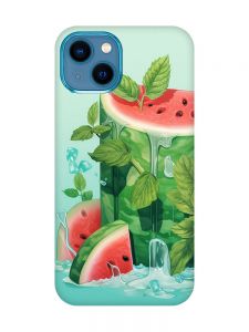 Чохол для iPhone 13 mini :: Кавуновий айсберг (принт 339)