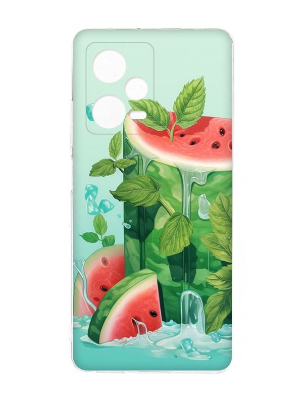 Чохол на Xiaomi Redmi Note 12 Pro 5G :: Кавуновий айсберг (принт 339)