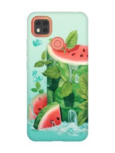 Чохол для Xiaomi Redmi 9C/10A :: Кавуновий айсберг (принт 339)