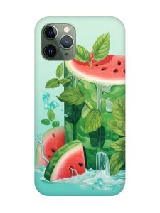 Чохол на iPhone 12 / 12 Pro :: Кавуновий айсберг (принт 339)