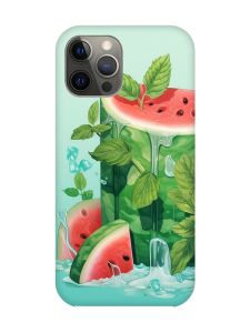 Чохол на iPhone 12 Pro Max :: Кавуновий айсберг (принт 339)