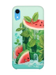 Чохол на iPhone XR :: Кавуновий айсберг (принт 339)