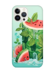 Чохол із захистом камери на iPhone 14 Pro Max :: Кавуновий айсберг (принт 339)