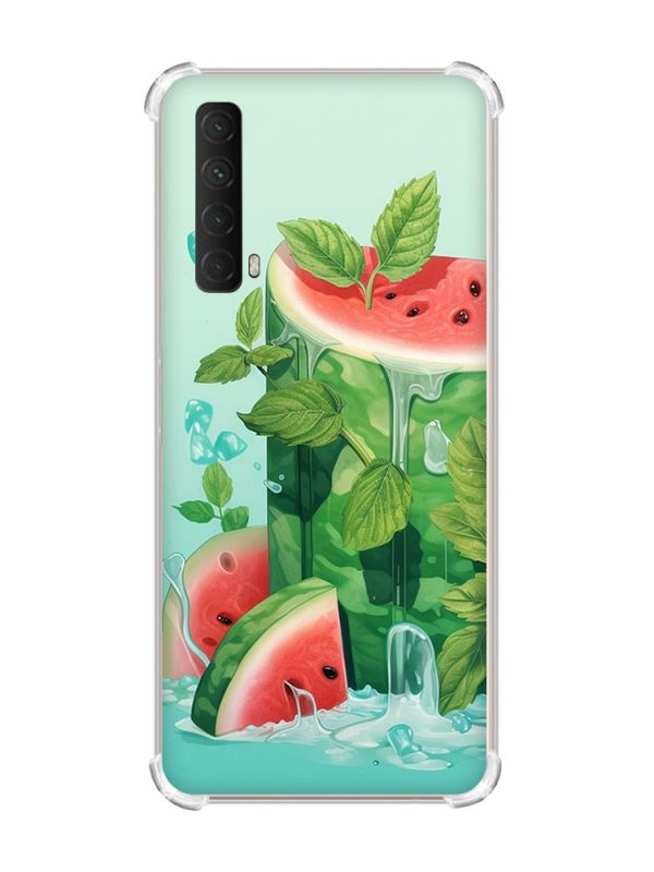 Чохол з потовщеними кутами на Huawei P Smart 2021 :: Кавуновий айсберг (принт 339)
