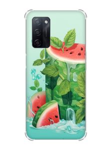 Чохол з потовщеними кутами на Oppo A55 :: Кавуновий айсберг (принт 339)