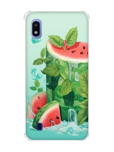Чохол з потовщеними кутами на Samsung Galaxy A10 (2019)/A105 :: Кавуновий айсберг (принт 339)