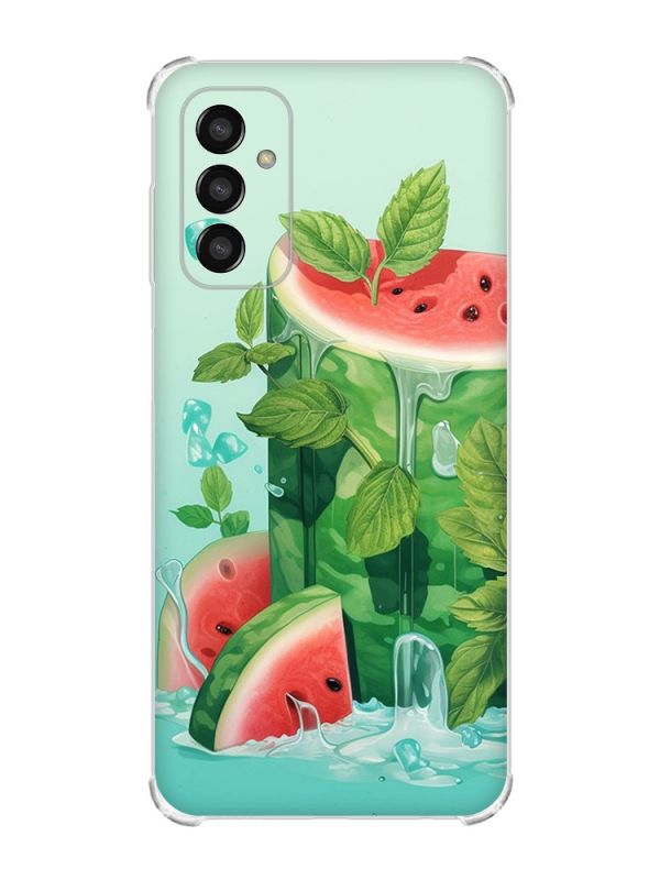 Чохол із потовщеними кутами на Samsung Galaxy M13 4G :: Кавуновий айсберг (принт 339)