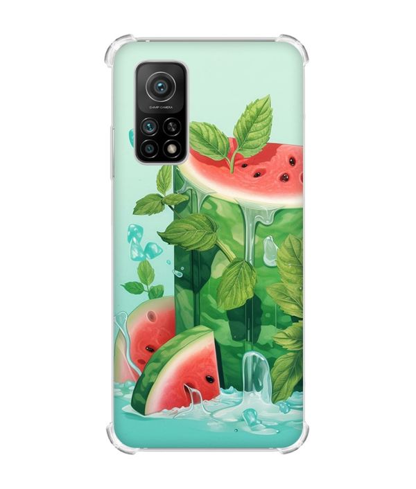 Чохол з потовщеними кутами для Xiaomi Mi 10T/Mi 10T Pro :: Кавуновий айсберг (принт 339)