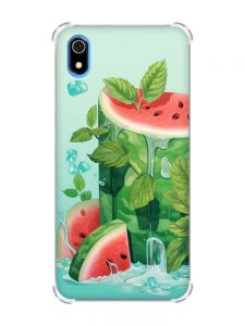 Чохол з потовщеними кутами для Xiaomi Redmi 7A :: Кавуновий айсберг (принт 339)