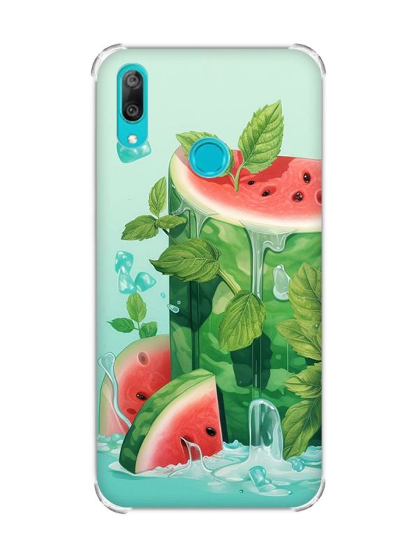 Чохол з потовщеними кутами Huawei Y7 2019/Y7 prime 2019 :: Кавуновий айсберг (принт 339)