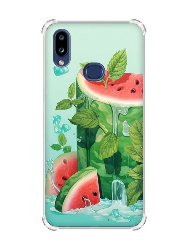 Чохол з потовщеними кутами на Samsung Galaxy A10s (A107) :: Кавуновий айсберг (принт 339)