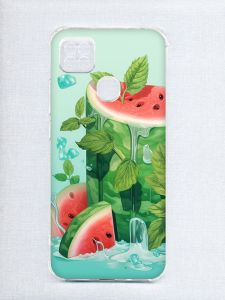 Чохол з потовщеними кутами на Xiaomi Redmi 9C/10A :: Кавуновий айсберг (принт 339)