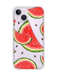 Чохол із потовщеними кутами на iPhone 14 :: Скибки кавуна (принт 342)